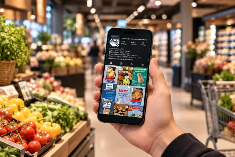Mockup der neuen Website von Combi Fischer